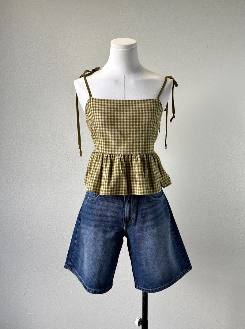 Fable Gingham Top