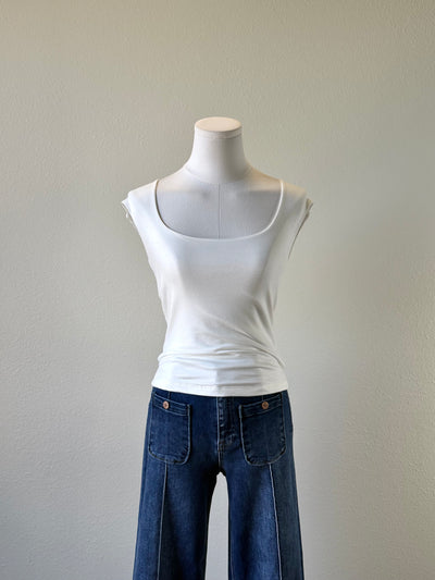 Maeve Cap Sleeve Top