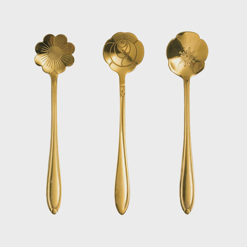Flower Shaped Spoons