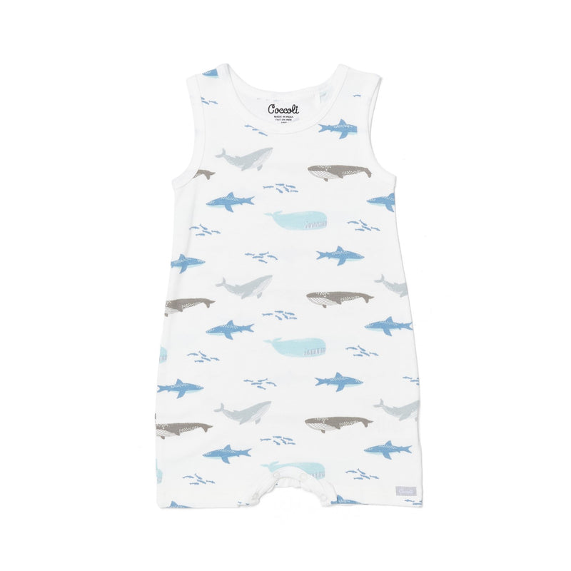 Ocean Life Shortie Romper