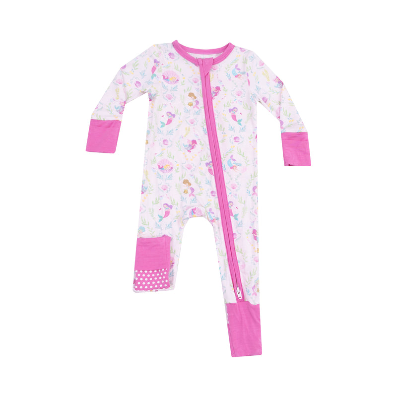 Mermaids 2 Way Zip Romper